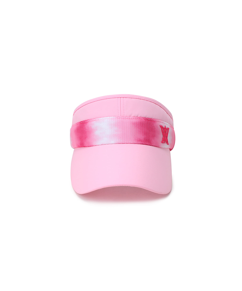 Women's Paisley Block Visor - Light Pink