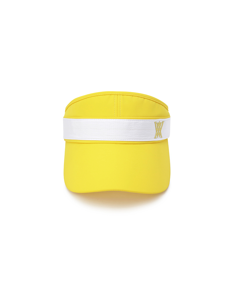 Women's Paisley Block Visor - Yellow