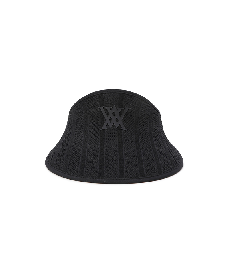 Women's Wide Edge Visor - Black