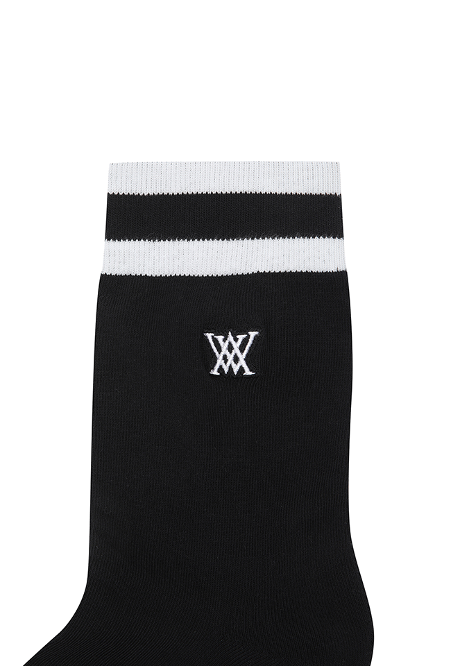 Women's Middle Socks - Black