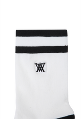 Women's Middle Socks - White