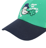 Castelbajac Men's Color Block Mesh Character Ball Cap - Green