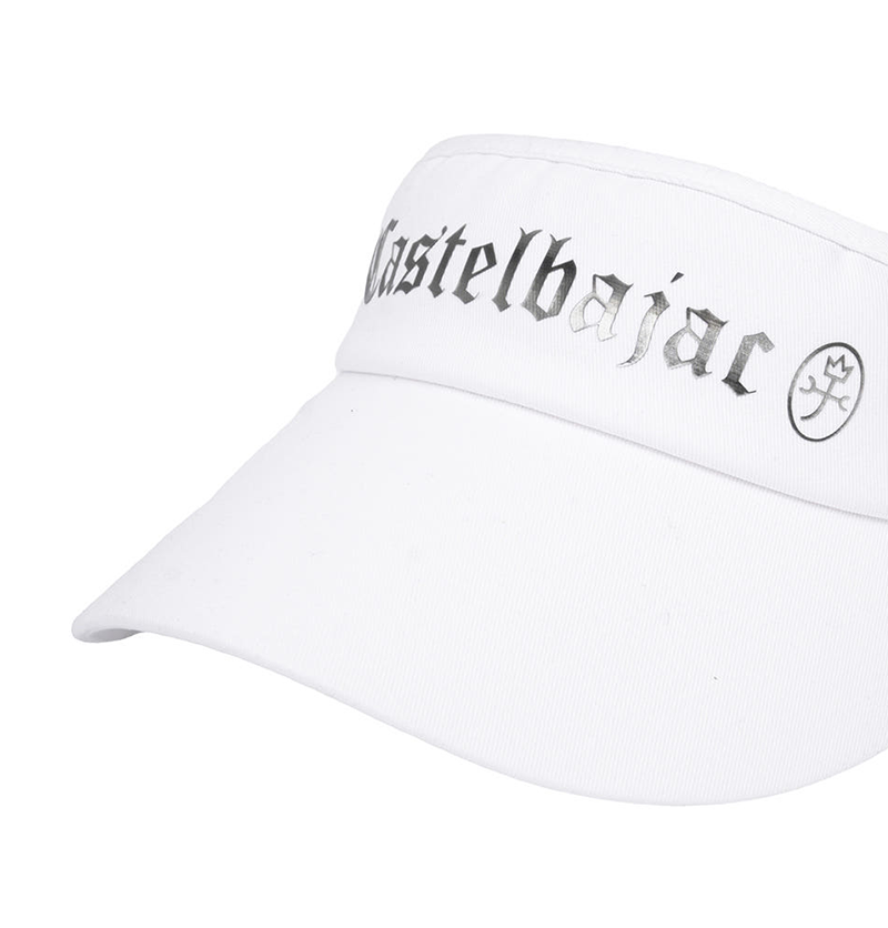 Castelbajac Men's Capsule Line Sun Cap - White