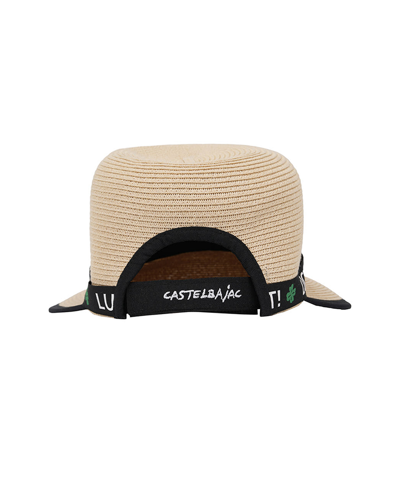 Castelbajac Women's Ribbon Tape Sun Cap - Beige