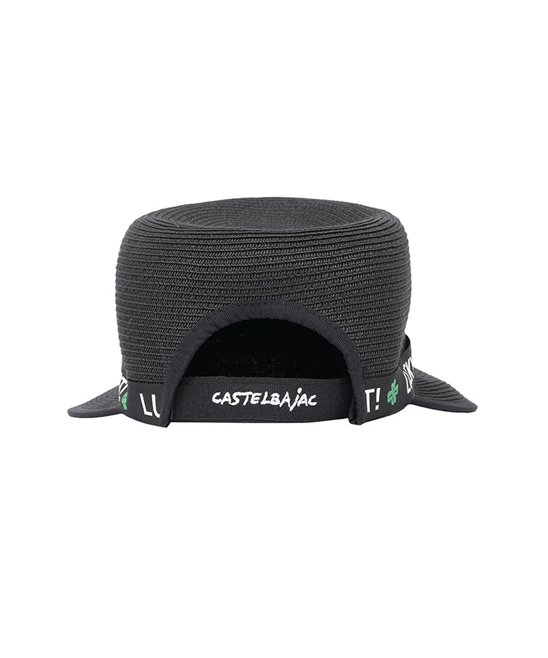 Castelbajac Women's Ribbon Tape Sun Cap - Black