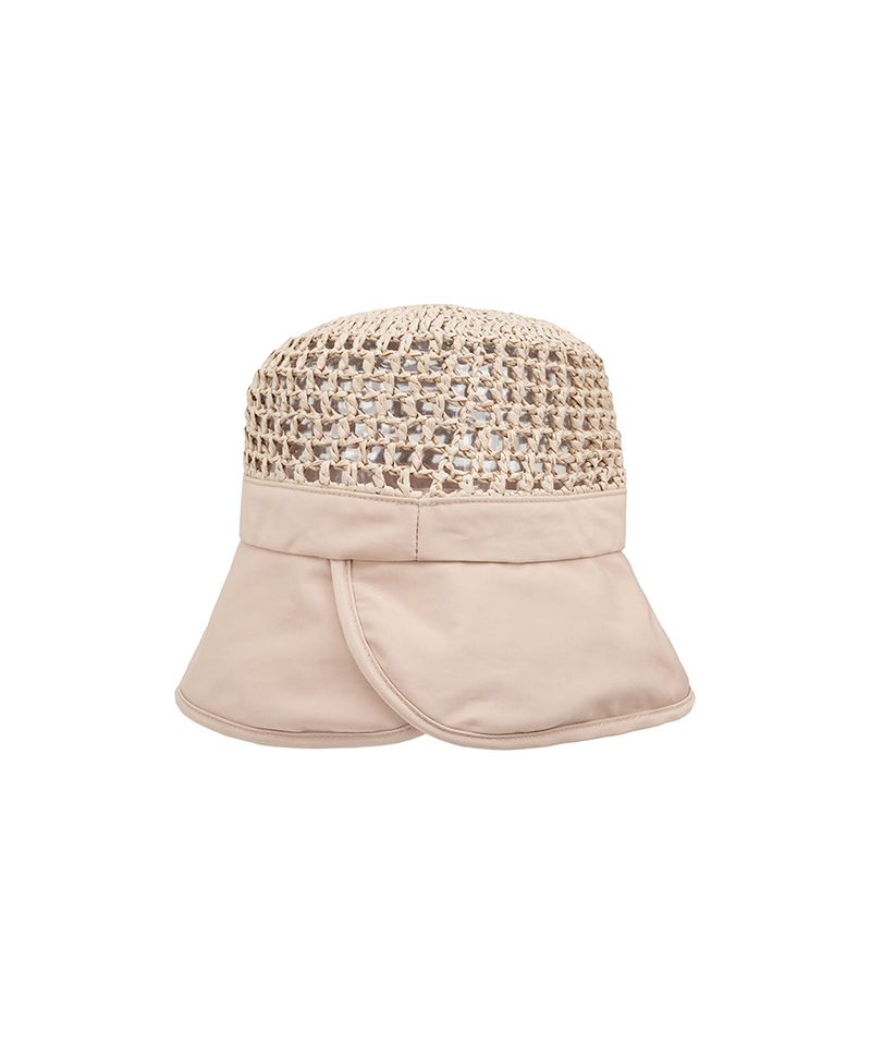 Castelbajac Women's Knit Bucket Hat - Beige