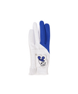 Castelbajac Women's Synthetic Leather Character Two-Handed Gloves - Blue