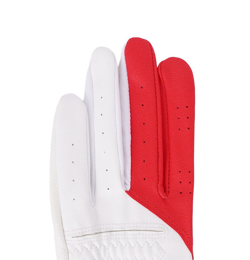 Castelbajac Women's Synthetic Leather Character Two-Handed Gloves - Red