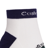 Castelbajac Men's Color Block Character Ankle Socks - Navy
