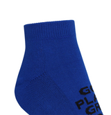 Castelbajac Men's Season Slogan Point Ankle Socks - Blue