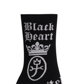 Castelbajac Men's Capsule Line Pattern Point Long Socks - Black