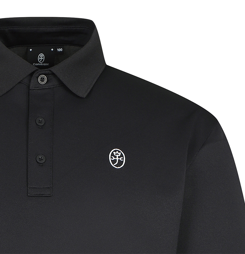 [Special] Castelbajac Men's Pique Collar Short Sleeve T-shirt