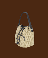 Black Label Tote & Shoulder Padded Quilted Bag - 2 Colors