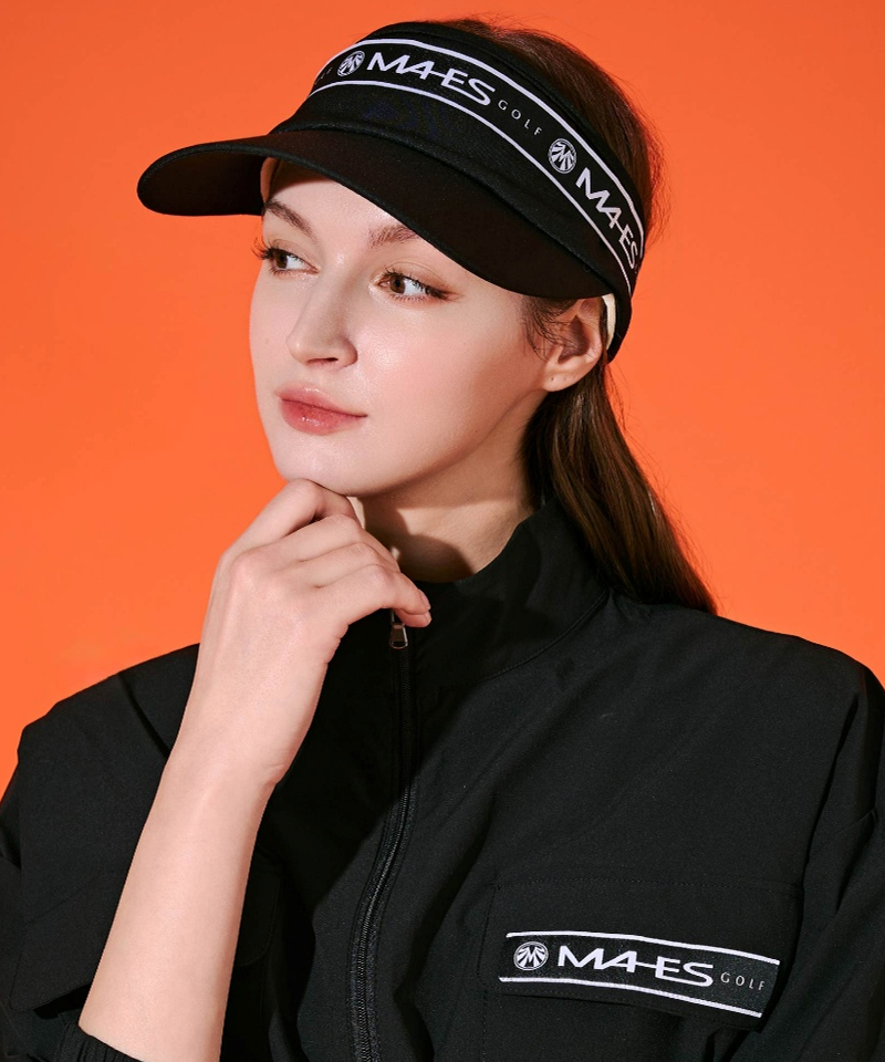 Black Label Wide Brim Sun Cap