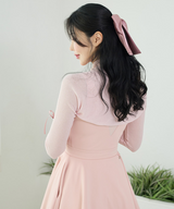 J.Jane Summer Shrug Summer Bolero Cardigan - Pink