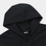 Jamie West Active Half Zip-up Hoodie Pullover - Black