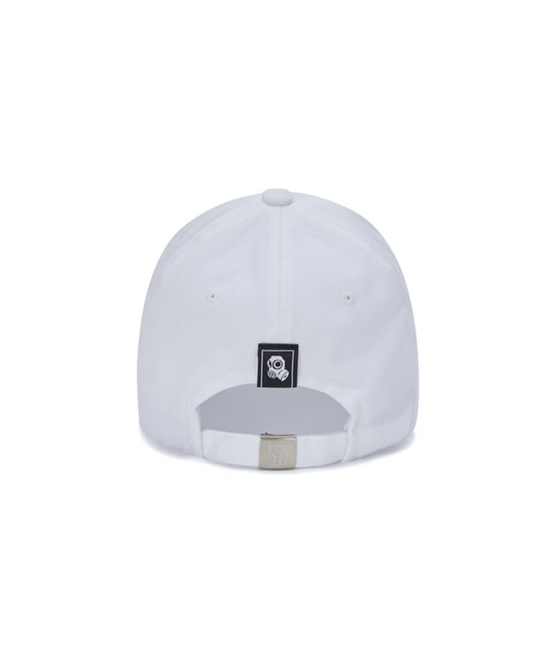 Jamie West Flame Ballcap - White