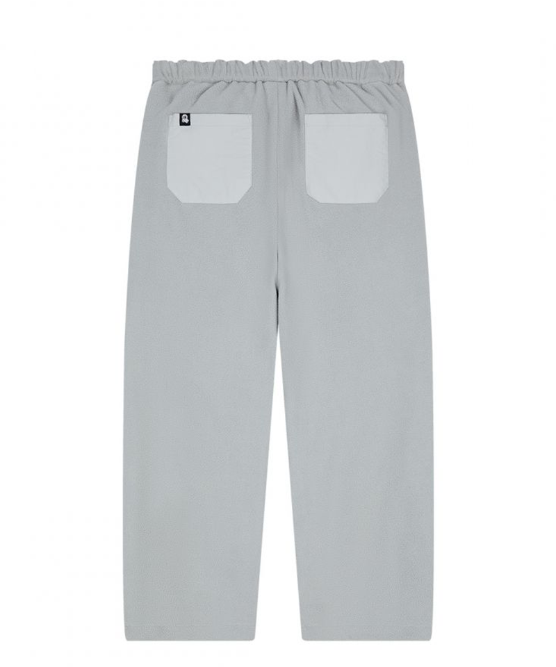 Jamie West Fleece Nylon Reversible Pants - Gray