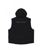 Jamie West Primaloft Hidden Hoodie Heavy Vest - Black