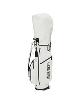 Jamie West Riders Stand Bag - White