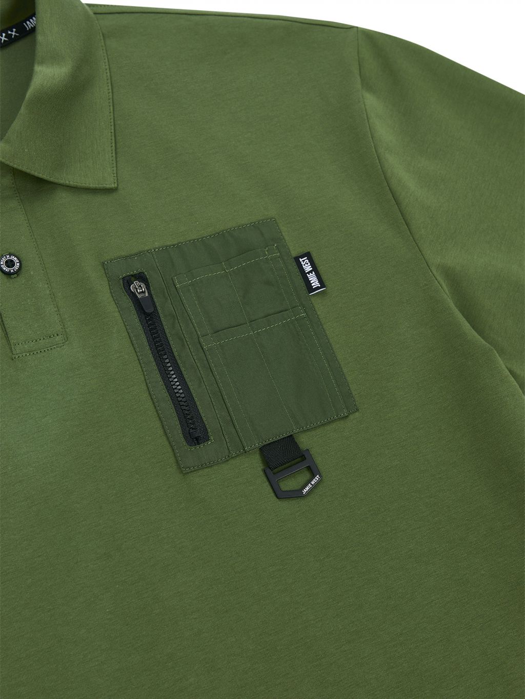 Jamie West Tactical Pocket Point P-Shirts - Khaki