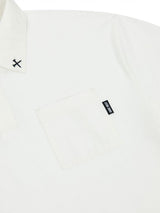 Jamie West Woven Combined Point P-Shirts - White