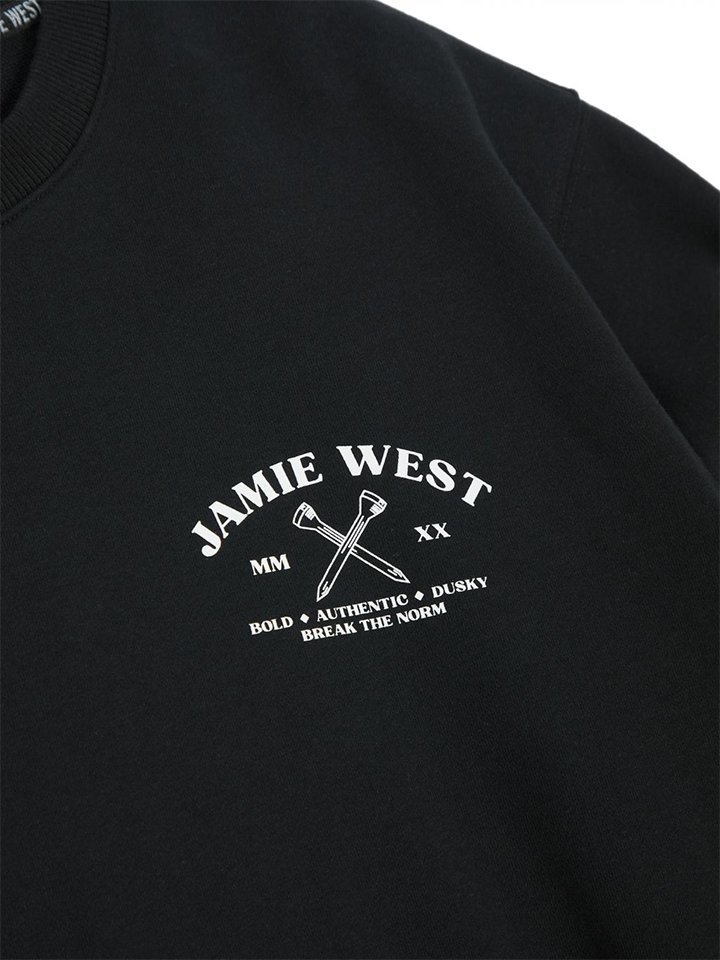 Jamie West Oldschool Sweatshirts - Black