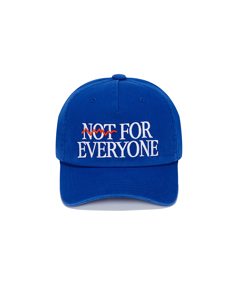 Jamie West Slogan Embroidery Washed Ballcap - Navy