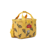 Lunch Cooler Bag Shoulder Strap Pizza - Yellow