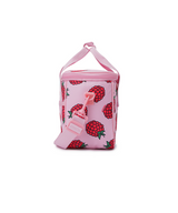 Lunch Cooler Bag Shoulder Strap Raspberry - Pink