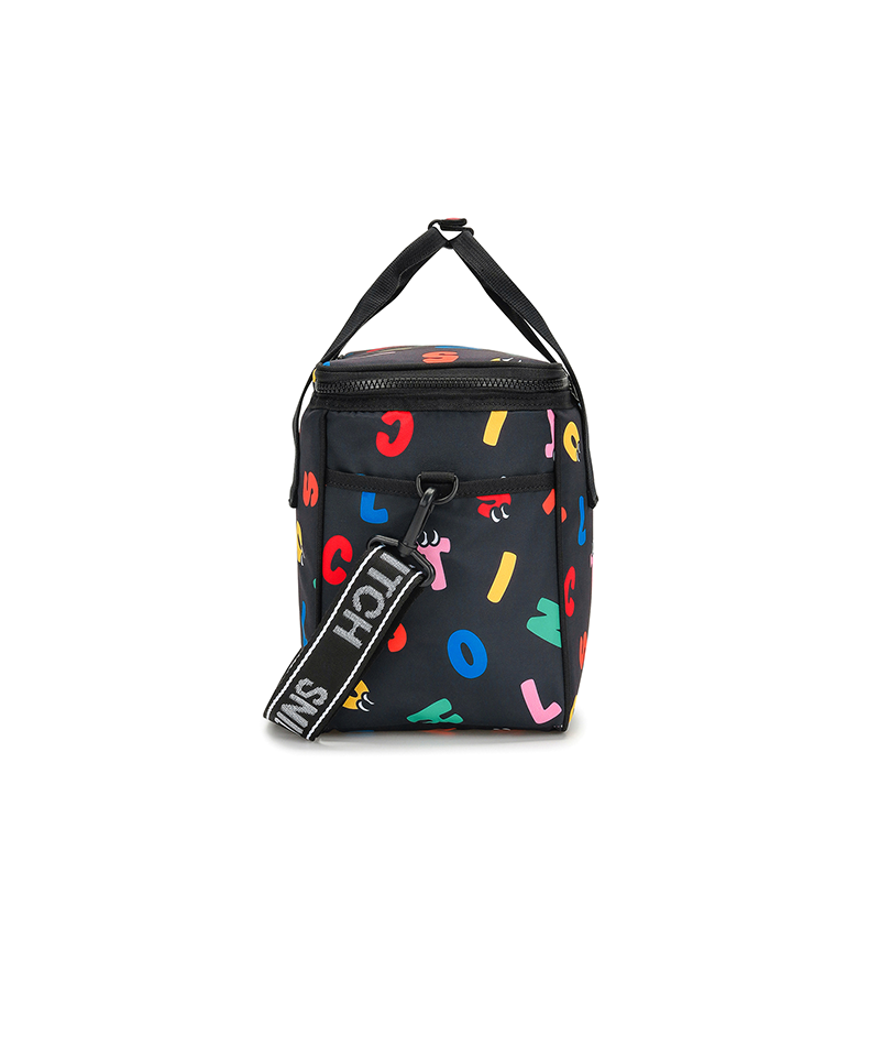 Picnic Cooler Bag Alphabet - Black