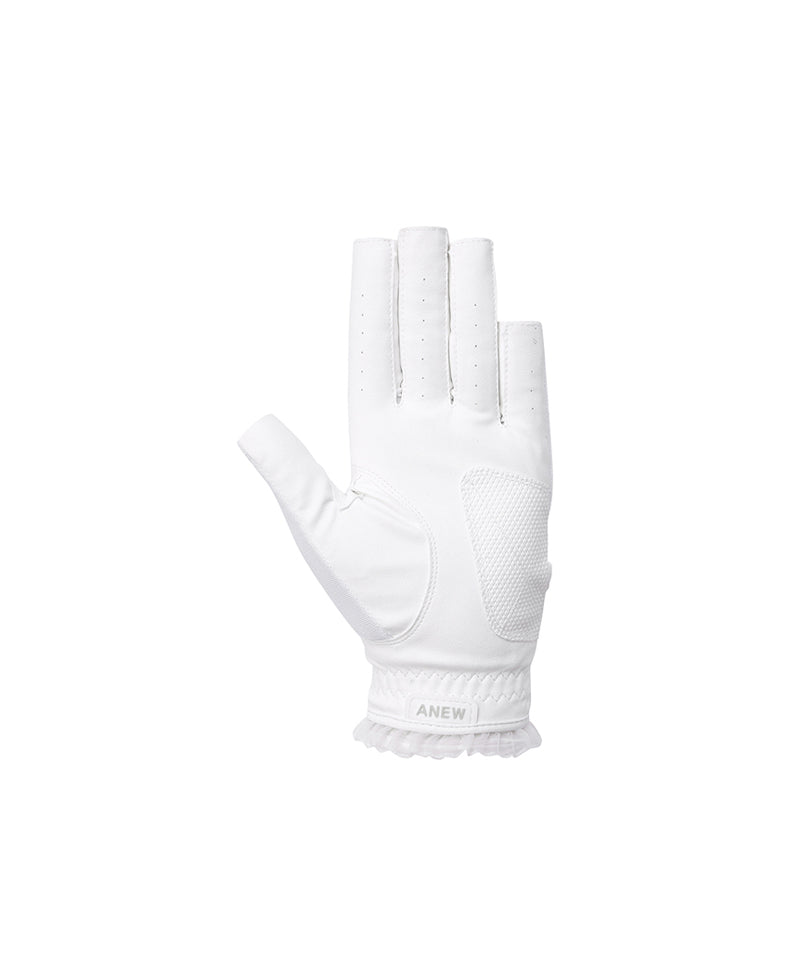 Women's Mesh Lace Glove (PAIR) - White