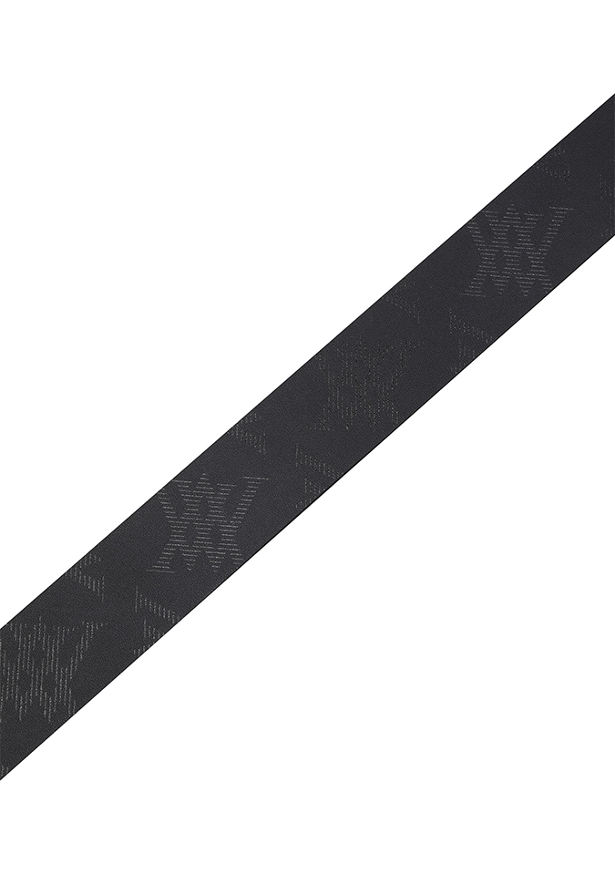Men's Two Way Pattern Belt - Black