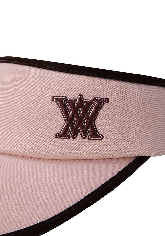 Women's Centre Incision Visor - Light Pink