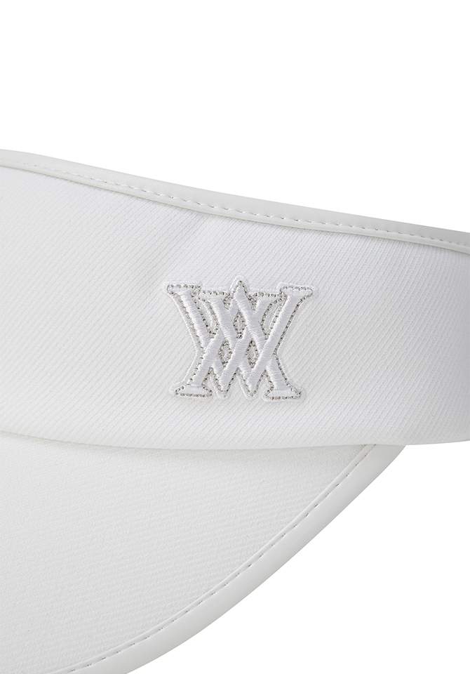 Women's Centre Incision Visor - White