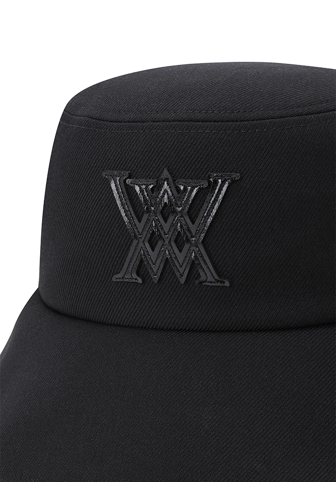 Women's Ribbon Bucket Hat - Black