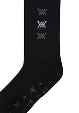 Women's Pocker Knee Socks - Black