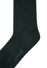 Men's Basic Middle Socks - Dark Green