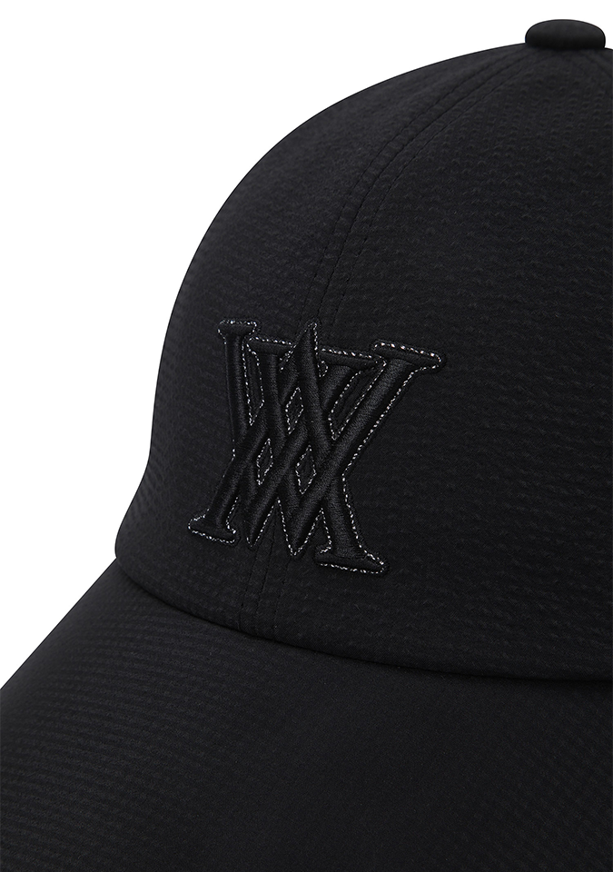 Women's Ribbon Ball Cap - Black