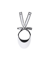 Women's Ribbon Crown Visor - Black