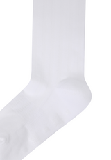 Women's Color Pop Knee Socks - White