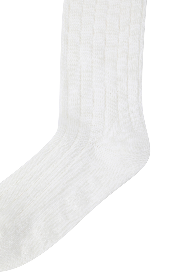 Women's Wool Over Knee High Socks - Ivory