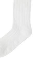 Women's Wool Over Knee High Socks - Ivory
