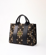 UTAA Midnight Panther Baroque Tote Bag - Black
