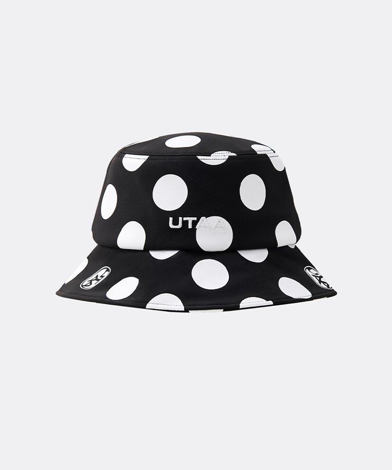 UTAA Women's Orb Fancy Bold Logo Bucket Hat - Black