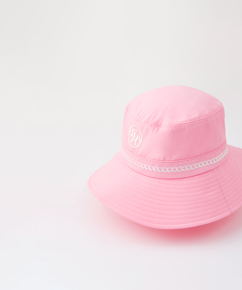 UTAA Atelier Braid Color Bucket Hat - Light Pink