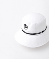 UTAA Atelier Braid Color Bucket Hat - White