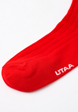 UTAA Women's Champ Symbol Basic Socks - Red