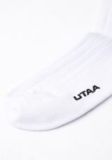 UTAA Women's Champ Symbol Basic Socks - White