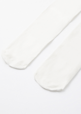 UTAA Line Symbol Stocking Blocks Tights - White